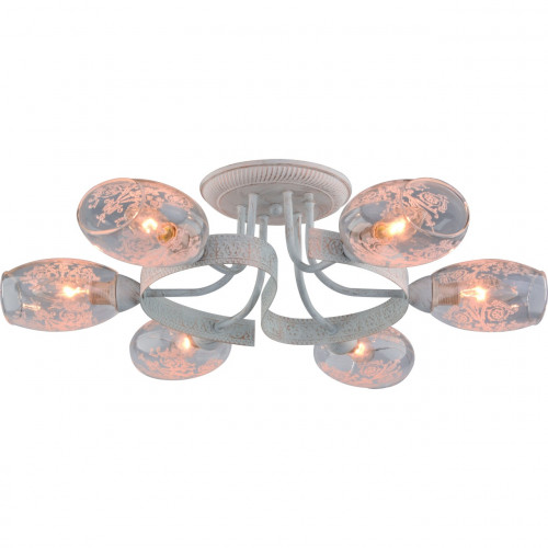 потолочная люстра arte lamp bettina a1296pl-6wg в Архангельске
