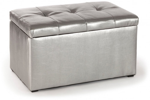 пуф шарм-дизайн трио 70 серебро в Архангельске