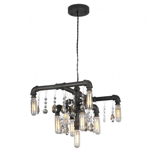 подвесная люстра lussole loft 9 lsp-9379 в Архангельске