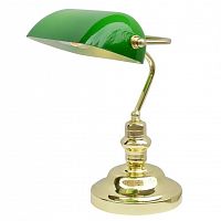 настольная лампа arte lamp banker a2491lt-1go в Архангельске