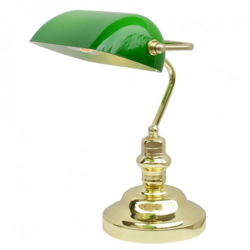 настольная лампа arte lamp banker a2491lt-1go в Архангельске