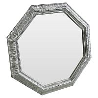 зеркало серебряное восьмиугольное с декором sparkle silver в Архангельске
