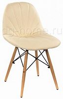 стул деревянный pp-626 бежевый (eames style) в Архангельске