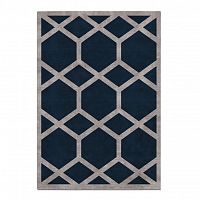ковер ahston blue 150x220 синий в Архангельске