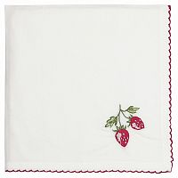 салфетка strawberry red w/embroidery в Архангельске