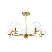 потолочная люстра lumion blair 3769/5c латунь в Архангельске