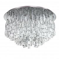 потолочный светильник люстра ideal lux majestic pl10 trasparente в Архангельске