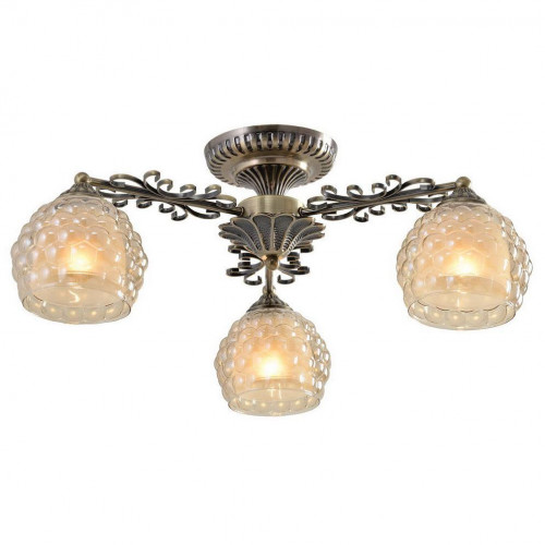 потолочная люстра idlamp bella 285/3pf-oldbronze в Архангельске