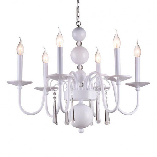 подвесная люстра newport 32206/c white в Архангельске