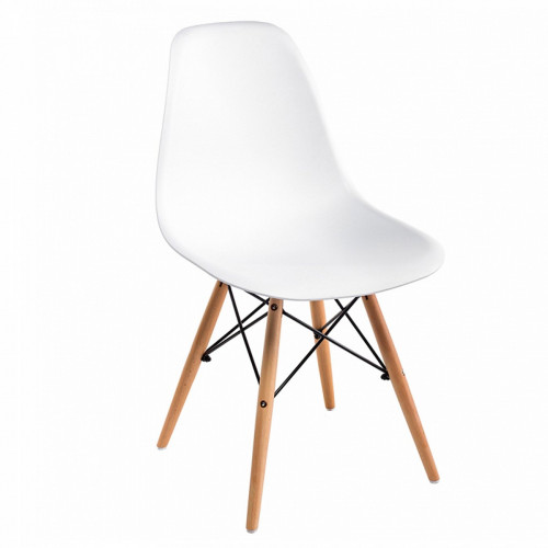 стул деревянный eames pc-015 white в Архангельске