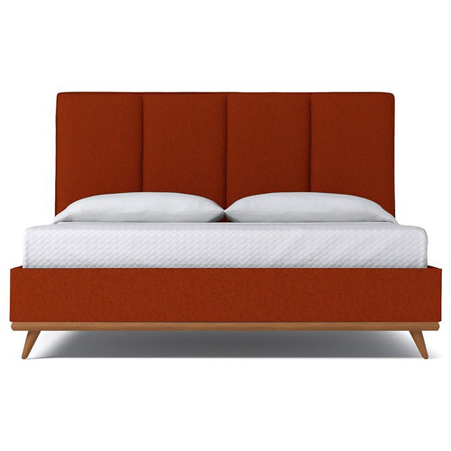 кровать двуспальная 180х200 красная carter pumpkin в Архангельске