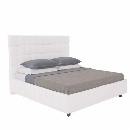 кровать белая большая 200х200 shining modern в Архангельске