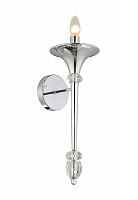 бра crystal lux miracle ap1 chrome в Архангельске