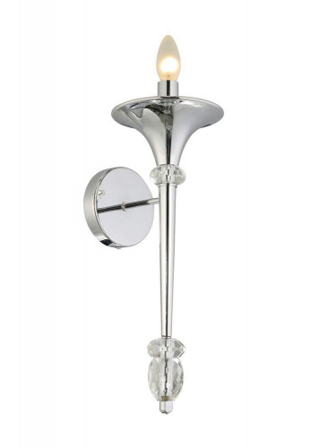 бра crystal lux miracle ap1 chrome в Архангельске