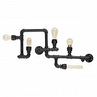 потолочная люстра ideal lux plumber pl5 nero в Архангельске