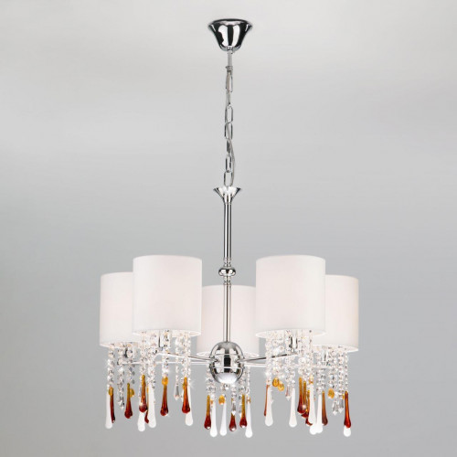 подвесная люстра bogates glamour 300/5 strotskis в Архангельске