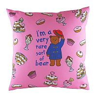 подушка с принтом paddington bear pink в Архангельске