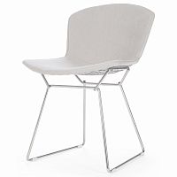 стул bertoia с обивкой серый в Архангельске
