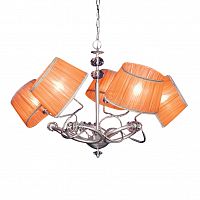 люстра 6900/5 00 v2568 от mm lampadari хром/оранжевая в Архангельске