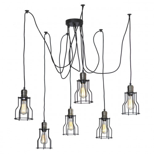 подвесная люстра lussole loft iv lsp-9310 в Архангельске