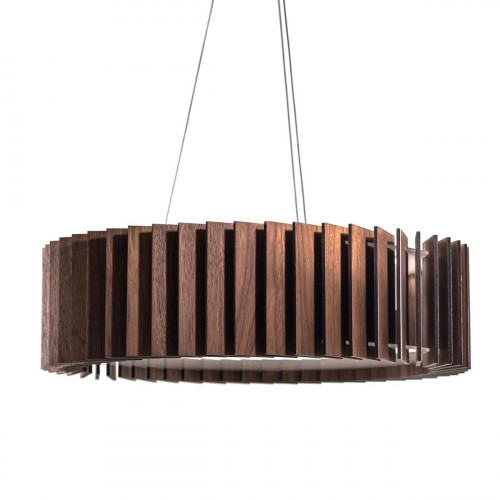 люстра ротор шпон ореха d45 коричневая в Архангельске