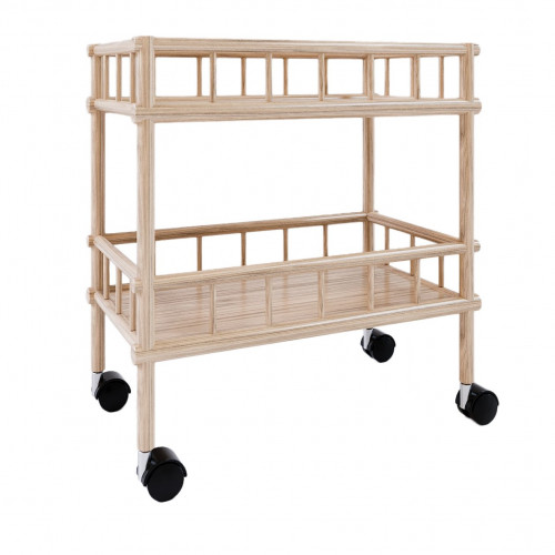 стол сервировочный mok бежевый, черный в Архангельске