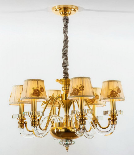 подвесная люстра idlamp domenica 402/6-ledoldbronze в Архангельске