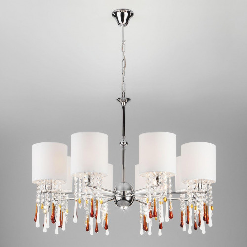 подвесная люстра bogates glamour 300/8 strotskis в Архангельске