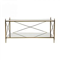 стол кофейный cross bar прозрачный в Архангельске