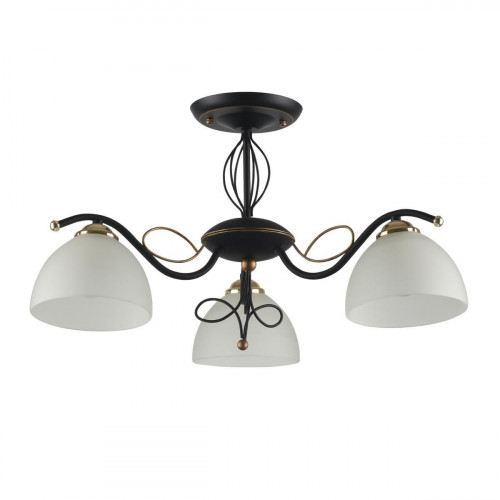 потолочная люстра idlamp ragia 554/3pf-blackpatina в Архангельске