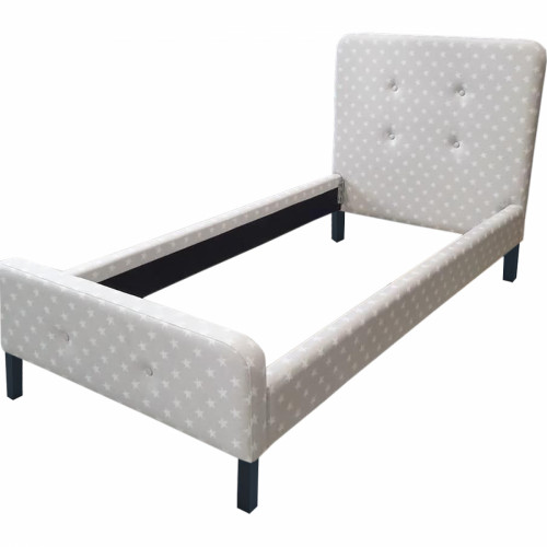 кровать button tufted flannelette 90х200 в Архангельске