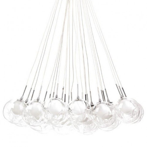 люстра chiaro fusion прозрачная, серебро в Архангельске