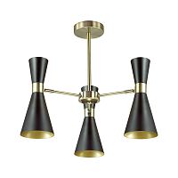 потолочная люстра lumion quinn 3662/3c черная в Архангельске