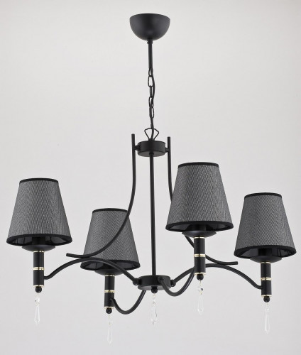 подвесная люстра alfa abil black silver 22964 в Архангельске