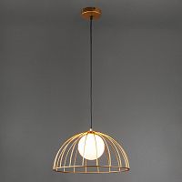 подвесной светильник eurosvet sunny 50140/1 золотой в Архангельске