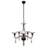 подвесная люстра arte lamp artefact a3225lm-5bk черная в Архангельске