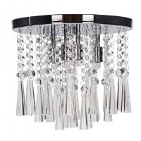 дизайнерская потолочная люстра spot light luxoria 9018428 хром в Архангельске