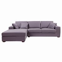 диван reid chaise угловой модульный фиолетовый в Архангельске