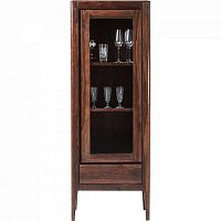 шкаф-витрина brooklyn walnut коричневый 65x40 в Архангельске