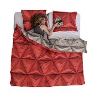 постельное белье оригами красный (200*220) в Архангельске