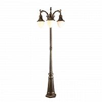 садово-парковый светильник arte lamp vienna a1317pa-3bn в Архангельске