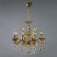 подвесная люстра ambiente leon 2128/8 wp new leaf в Архангельске