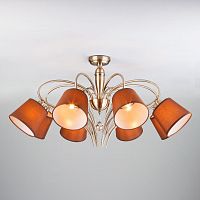 потолочная люстра eurosvet lilly 60074/8 античная бронза в Архангельске