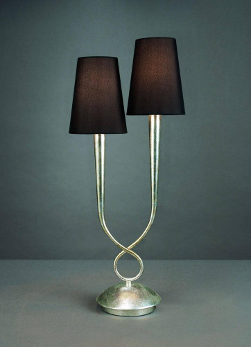 настольная лампа mantra paola painted silver 3536 в Архангельске