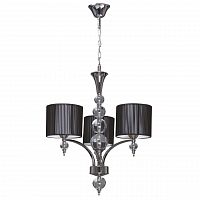 дизайнерская подвесная люстра spot light lyon 5070304 черная в Архангельске