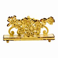 подставка для визиток pewter flower золотой в Архангельске
