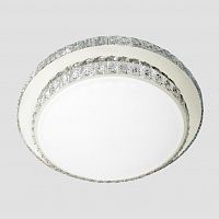 потолочный светодиодный светильник ambrella light orbital crystal f95 ch/cl 72w d600 в Архангельске