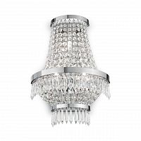 настенный светильник ideal lux caesar ap3 cromo в Архангельске