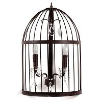 настенный светильник vintage birdcage (35*20*55) в Архангельске