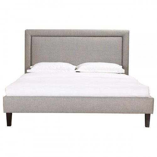 кровать двуспальная 180х200 серая laval upholstered в Архангельске